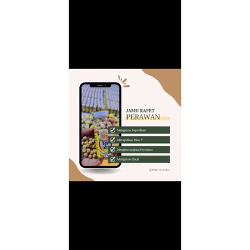 (PAKET USAHA) 6 BOTOL JRP / JAMU RAPET PERAWAN