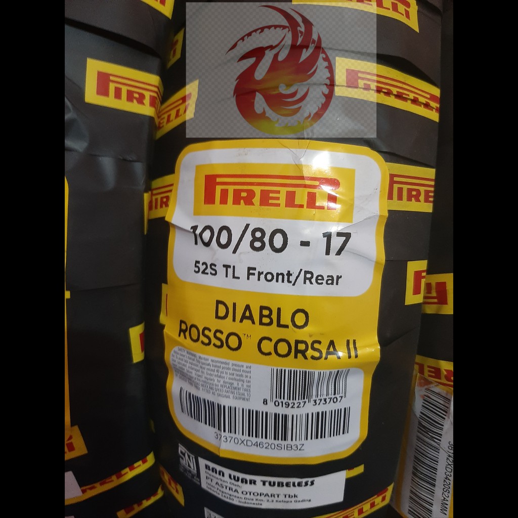 Pirelli Diablo Rosso Corsa2 100/80-17
