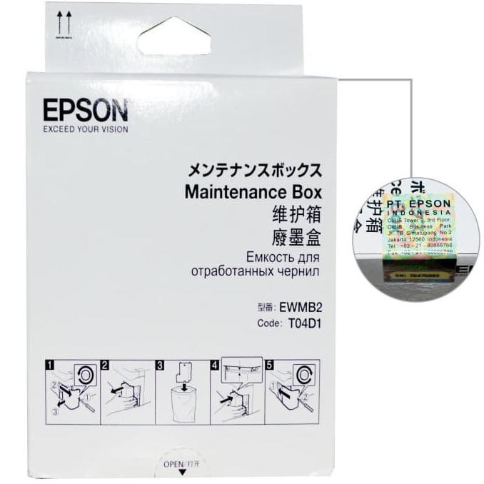 

MAINTENANCE BOX EPSON T04D1 BUSA PRINTER M1140 M2140 M3170 L14150 - COMPATIBLE | PROMO