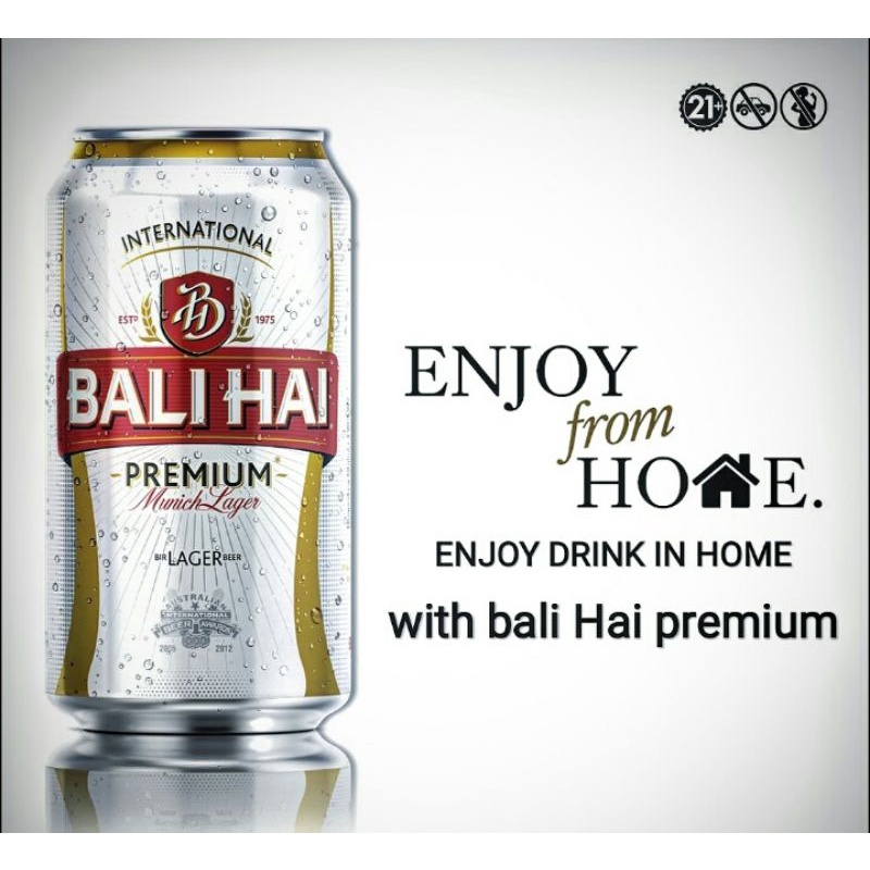 Balihai premium bir 320ML X 24 CANS Beer Kaleng Beer Premium Balihai premium bir