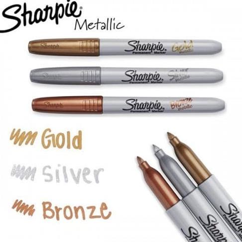 

Spidol Metallic Sharpie Set isi 3