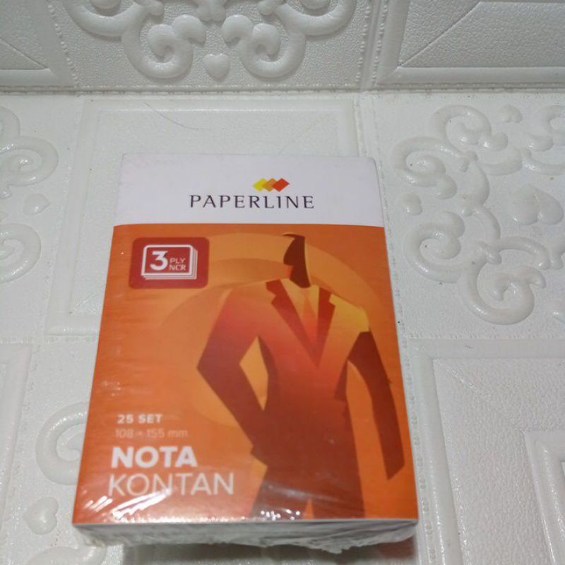 

Nota Kontan 3 ply merek Paperline isi 10 buku ukuran kecil