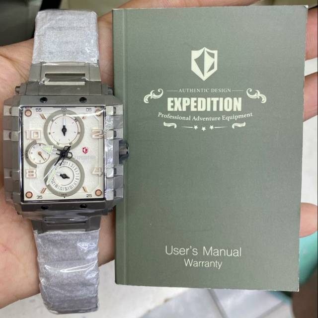 Expedition Exp 6757 Original Titanium Jam Tangan Wanita