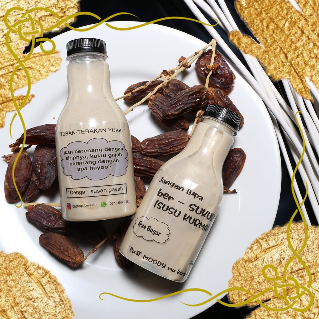 

ENAK SUSU KURMA MOOD BOOSTER DAN ASI BOOSTER