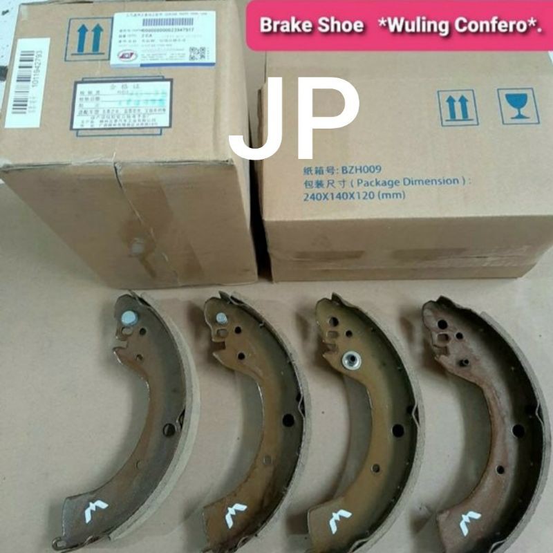 kampas rem belakang brake shoe wuling confero