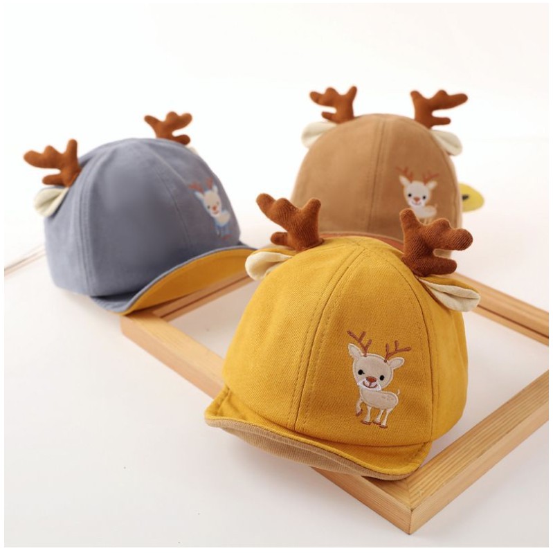 Topi Deer Tanduk 3 bln - 18 bln High Quality Import / Bonet Tanduk / Gosh / Cow Tanduk / Fox Fleece / Duck Fleece CBKS VC