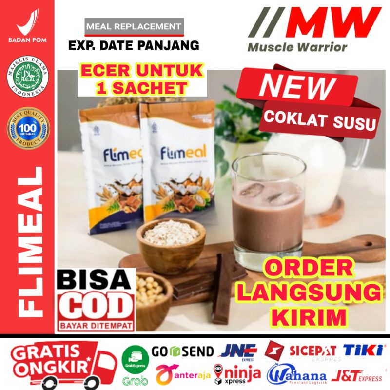 

Flimeal Eceran 1 Sachet Meal Replacement Flimeal Ecer per 1 Sachet Flimeal Coklat Susu Non Vegan Flimeal Coklat Vegan Flimmeal Sereal Flimty Cereal Drink Chocolate Minuman Sereal Rasa Coklat Flimeal Fiber Drink Pengganti Makan