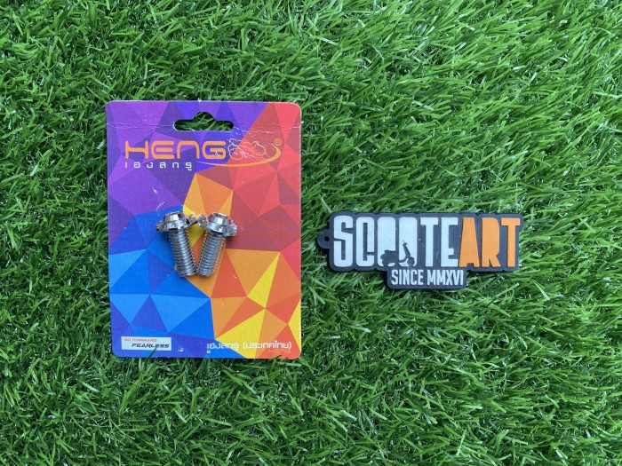 Baut Bracket Knalpot Original Heng New Model Universal Vespa Matic