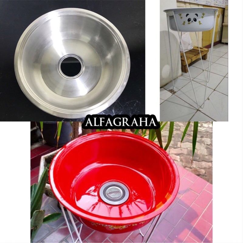 SINK SB / BAK CUCI PIRING BULAT 40 CM