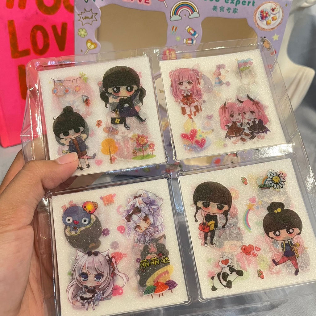

Sticker Box SENMU 32 Lembar Per Box Motif Anime V2 - WARNA WARNI - stiker boks 1 set lucu gambar cute girl lucu unik stempel label hiasan hadiah anak sekolah alat tulis