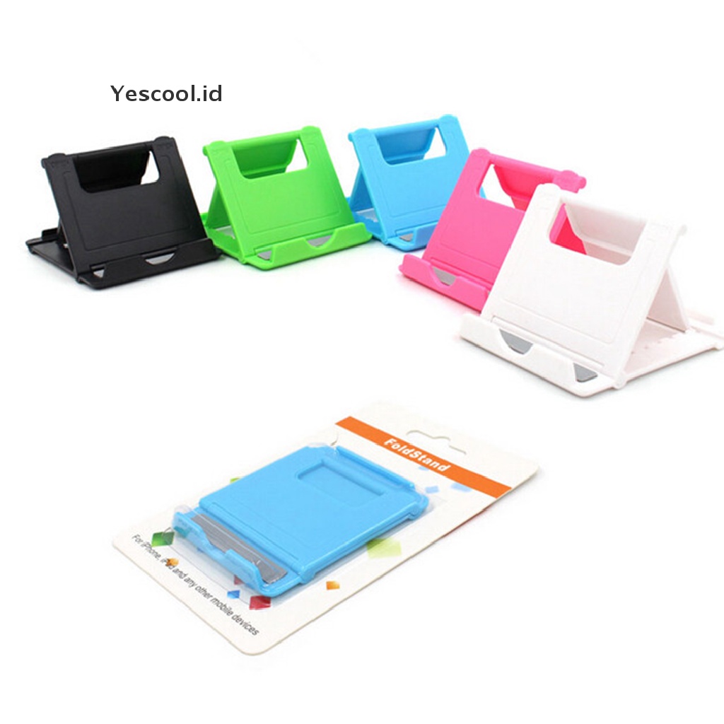 (Yescool) Stand Holder Lipat Portable Universal Untuk iPhone 6 / Samsung