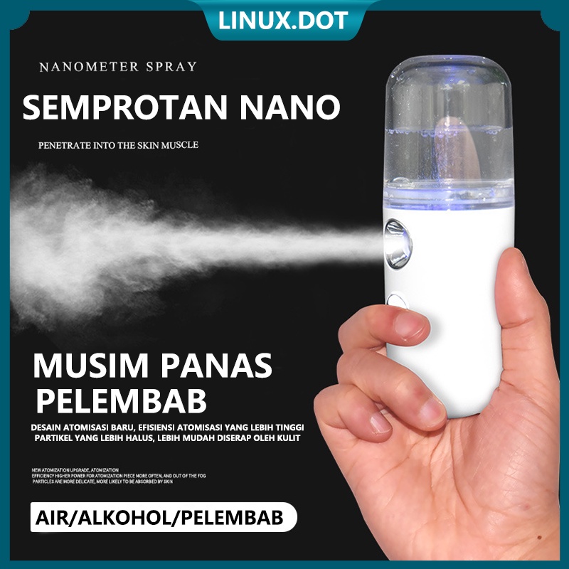 USB Isi Ulange Mini Nano Spray Portable Sprayer Pelembab Wajah