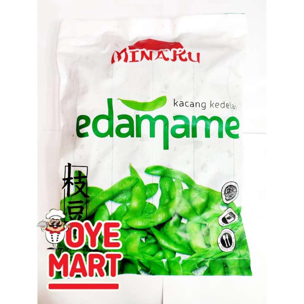 MINAKU EDAMAME 500GR KACANG KEDELAI