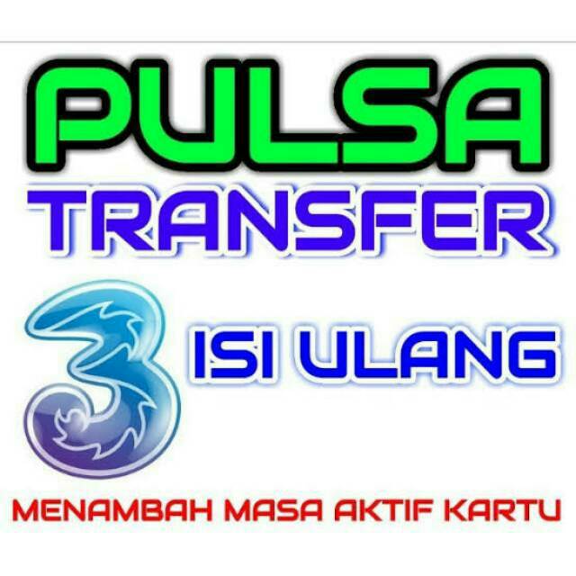 Jual Pulsa tri berkualitas