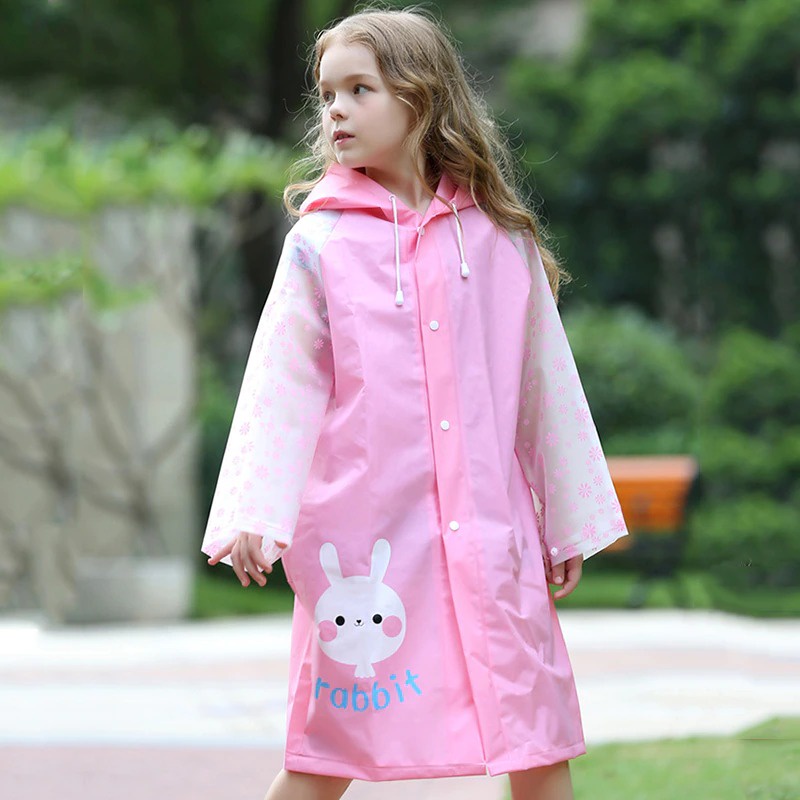 JAS HUJAN ANAK PEREMPUAN MANTEL HUJAN MOTOR ANAK COWOK RAINCOAT KIDS KOREA JAKET IMPORT D20