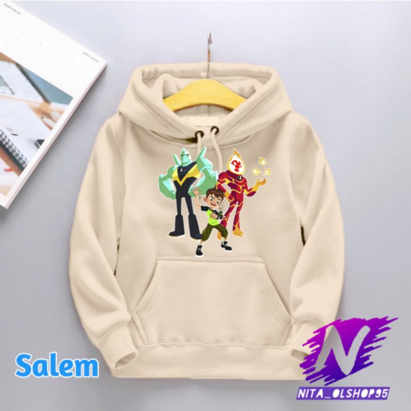 Hoodie Ben 10 hoodie anak ben10 kartun anak