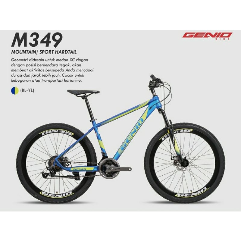 Sepeda MTB 27.5 inch Genio M349