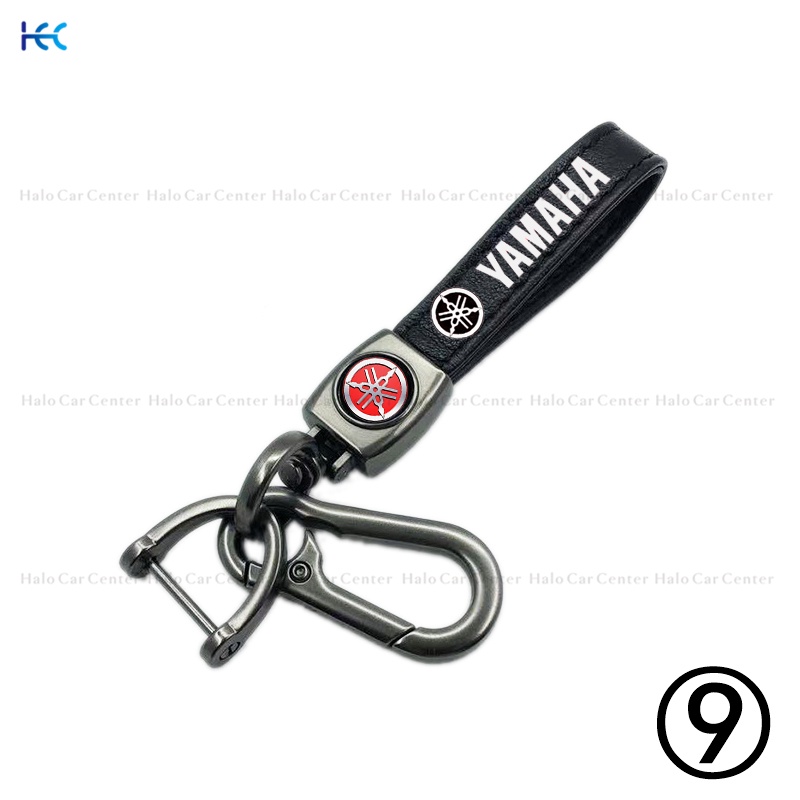 【Ready Stock】Alloy Metal Logo Motorcycle Keychain Car keychain SET for Yamaha