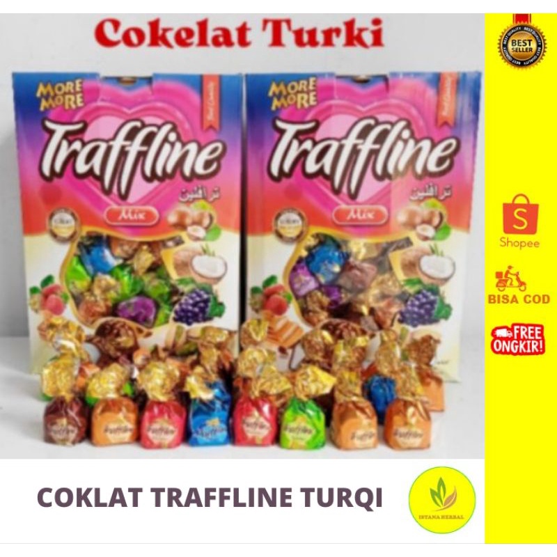 

COKELAT TRAFFLINE TURQI 1kg/COKELAT TRAFFLINE TURQI/COKLAT TURQI/COKELAT TRAFFLINE VARIAN RASA/TERLARIS