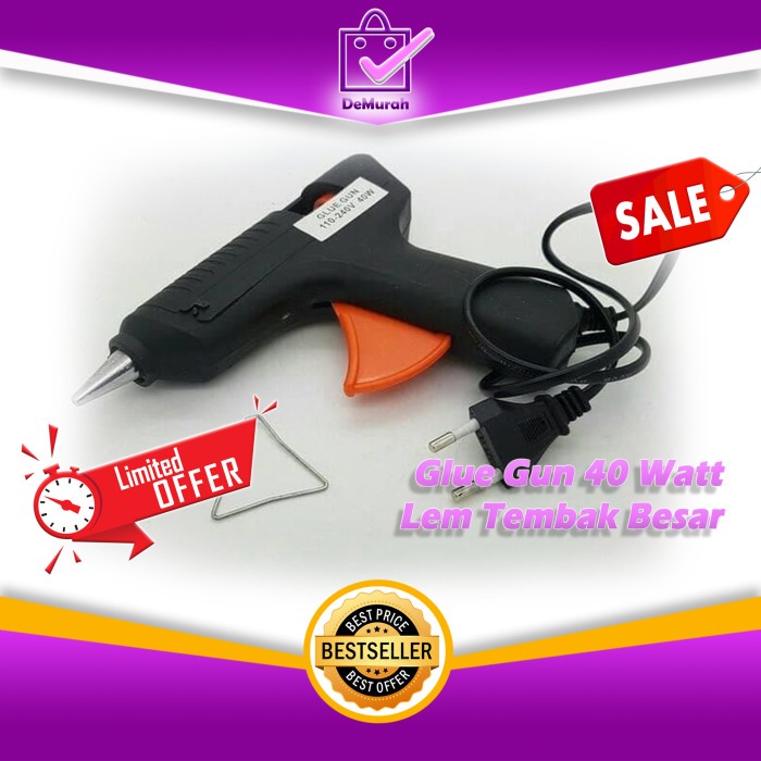 

40 Watt Glue Gun Lem Tembak Besar 40W Gluegun 40 W Lem Gun 0516