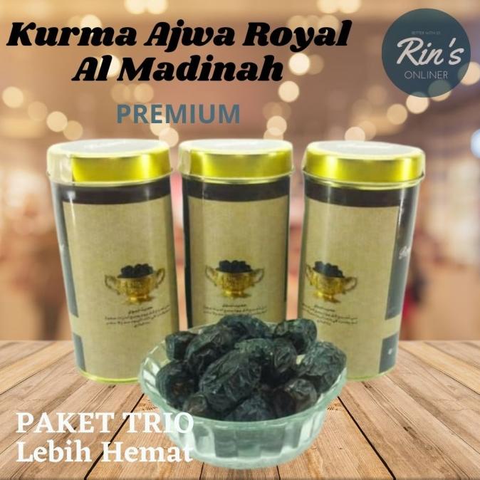 

PAKET 3X KURMA AJWA AL MADINAH 330GR LEBIH HEMAT DH654636E