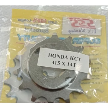 GER GEAR GIR DEPAN DPN HONDA KCT CBR150 CBR 150 NEW MEGAPRO MONOSHOCK TIGER GLPRO GL PRO DLL 415X14T