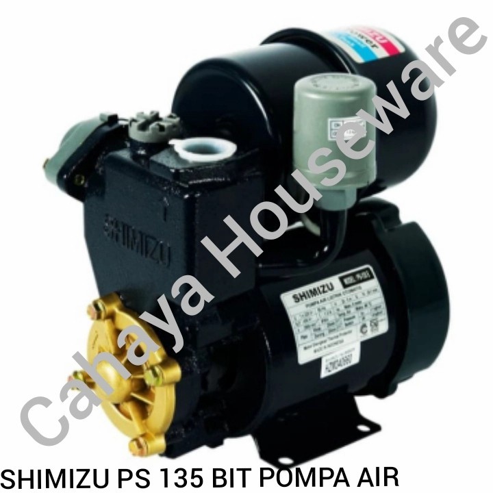 POMPA AIR SHIMIZU PS 135 E BIT POMPA AIR OTOMATIS SHIMIZU