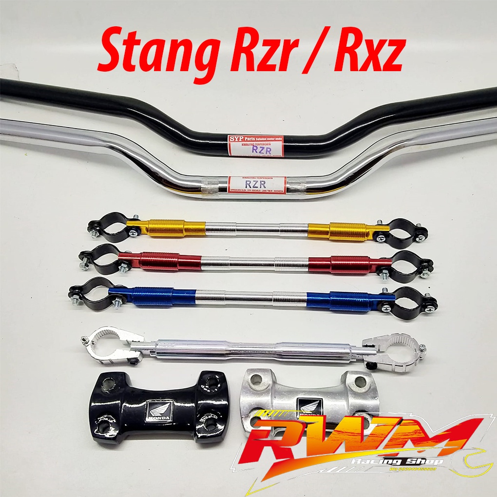 Jual Stang Setang Stir Setir Fatbar Rzr Rxz Set Reser Set Stabilizer Pnp Cb Gl Mp Tiger Shopee