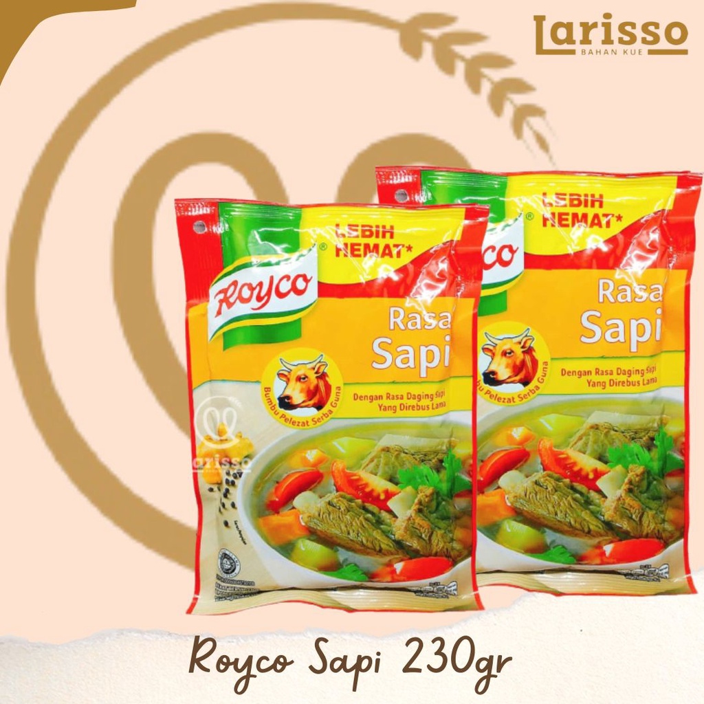 

ROYCO BUMBU PENYEDAP RASA SAPI 220GR