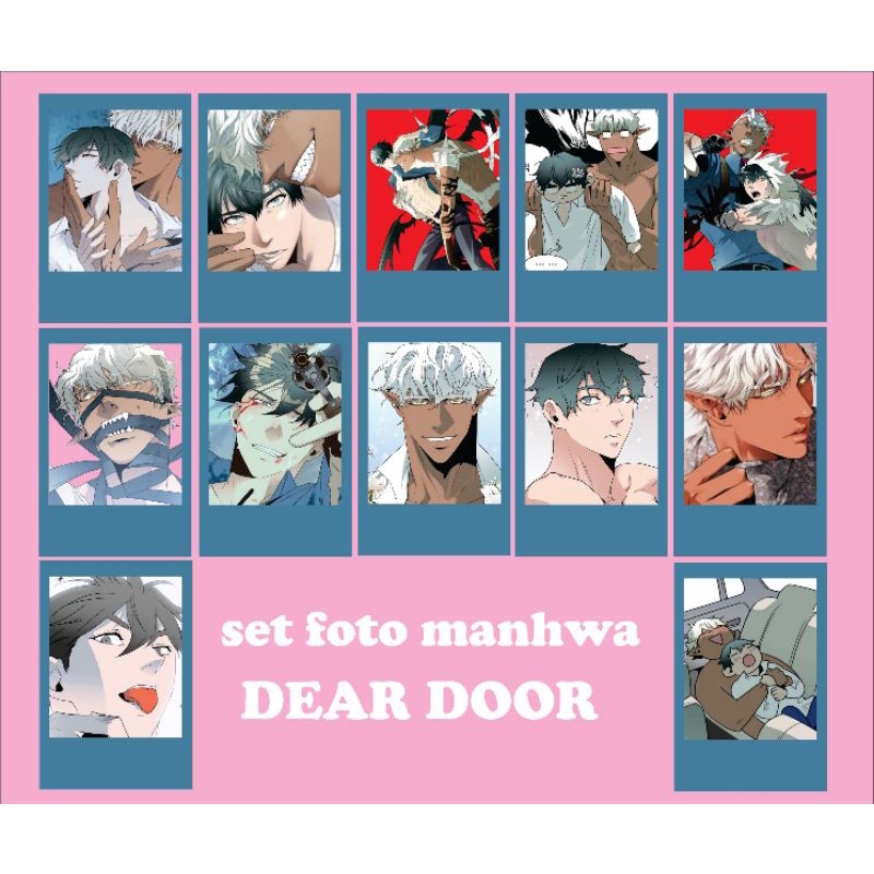 set foto manhwa/webtoon yaoi dear door