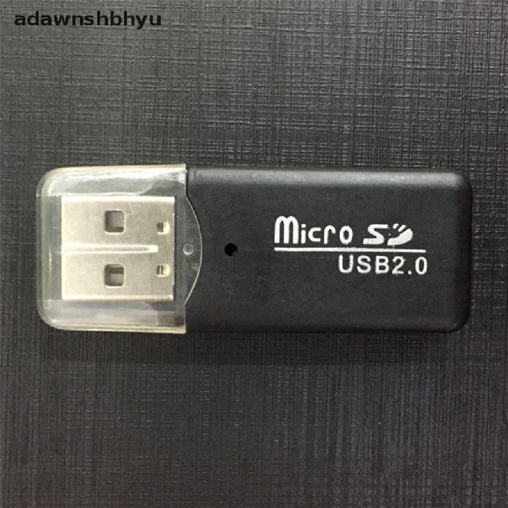 [adawnshbhyu] Hot Mini USB SD/MMC Memory Card Reader 480Mbps Untuk Komputer Laptop