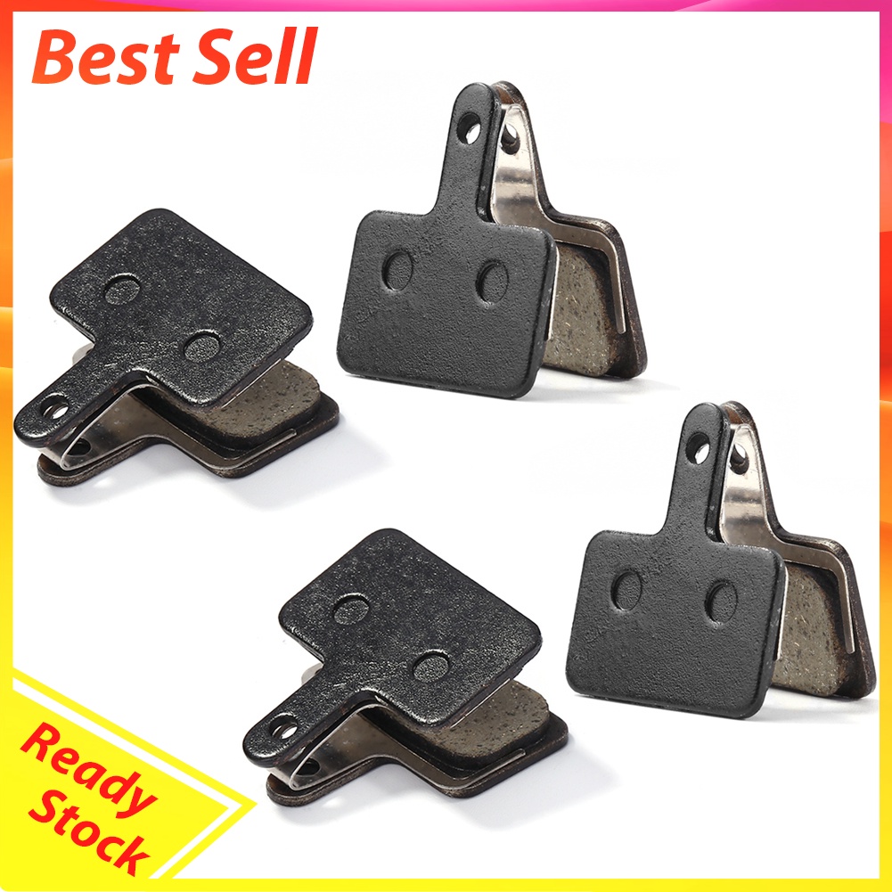 4 Pair Resin Bicycle Disc Brake Pads Cycling Accessories for M375 M445 M446