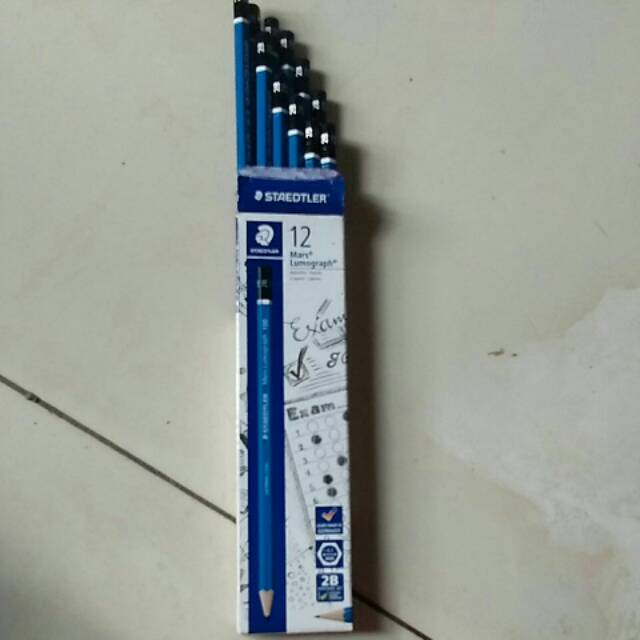 Pensil 2B&amp;4B Staedtler