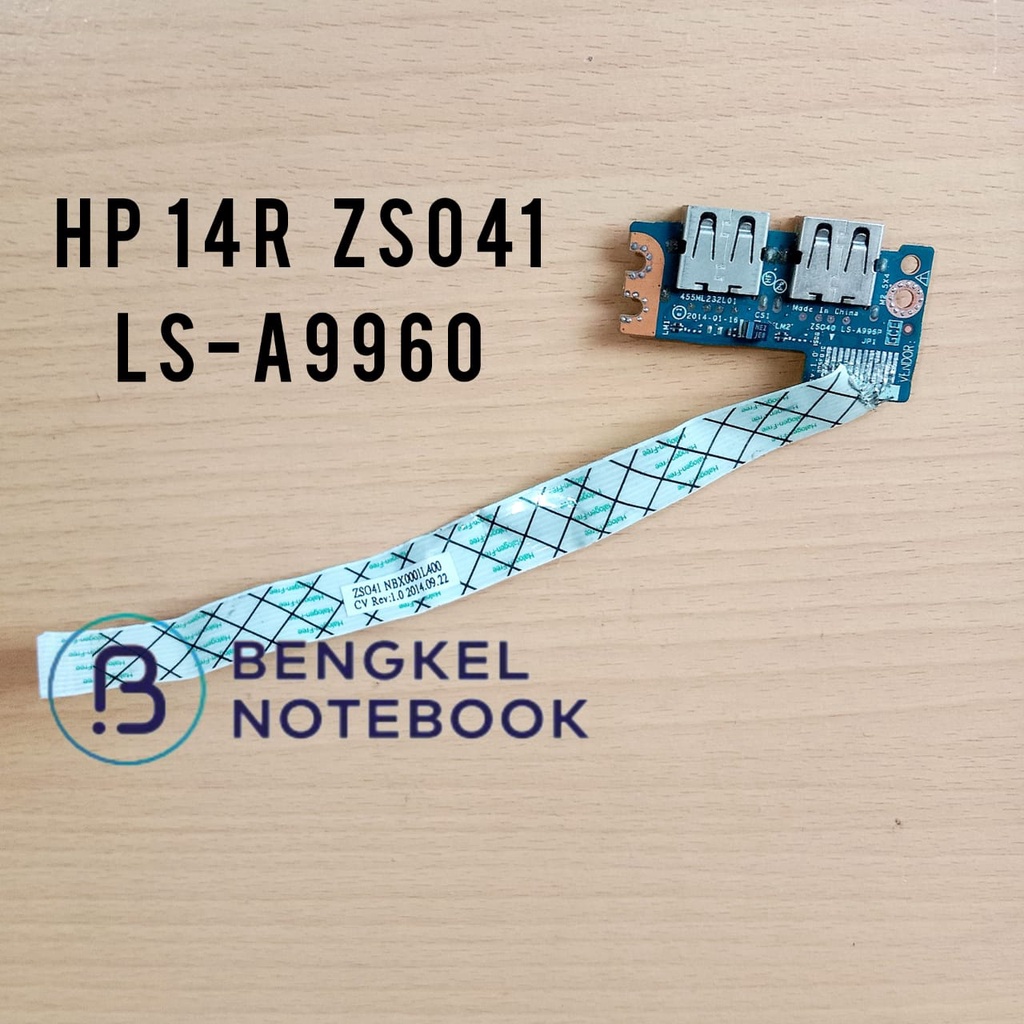 USB Board HP 14-R 14-G ZS041 ZS040 LS-A996P