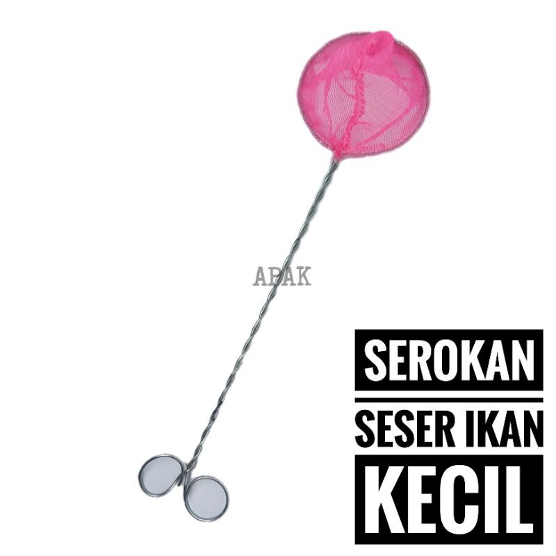 serokan seser ikan aquascape cupang hias ncu jentik nyamuk murah
