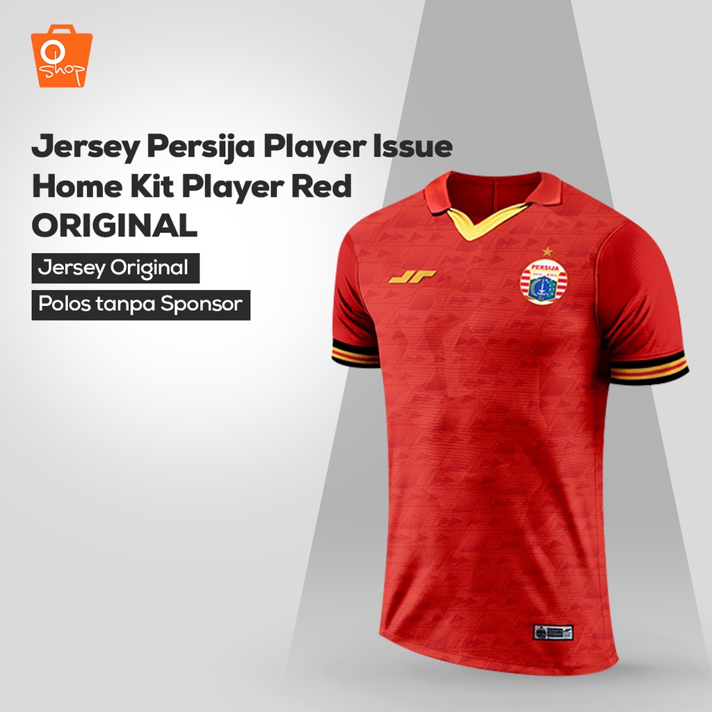 Jual Jersey Persija Player Issue Home Kit Player Red ORIGINAL L BONUS ...