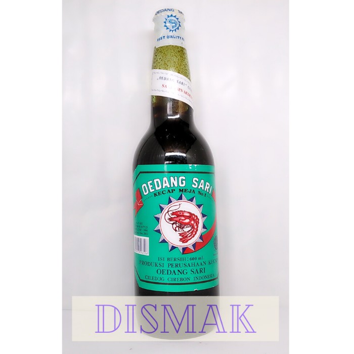 Kecap Oedang Sari Asin Sedang 600ml Cirebon