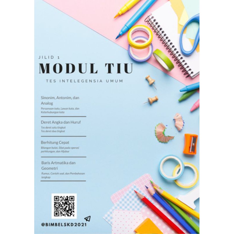 BUKU TES CPNS: MODUL TIU JILID 1