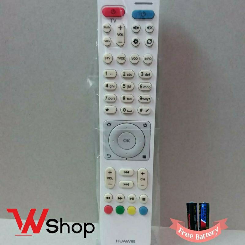 REMOT RESIVER PARABOLA STB HUAWEI dan Myrepublik ORIGINAL p