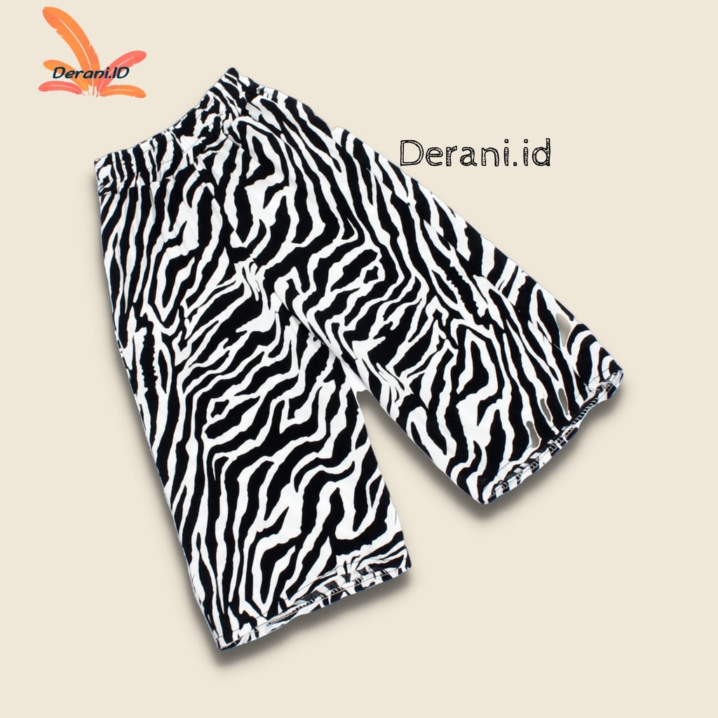 Kulot anak motif animal usia 2-9 th (COD) Material rayon premium