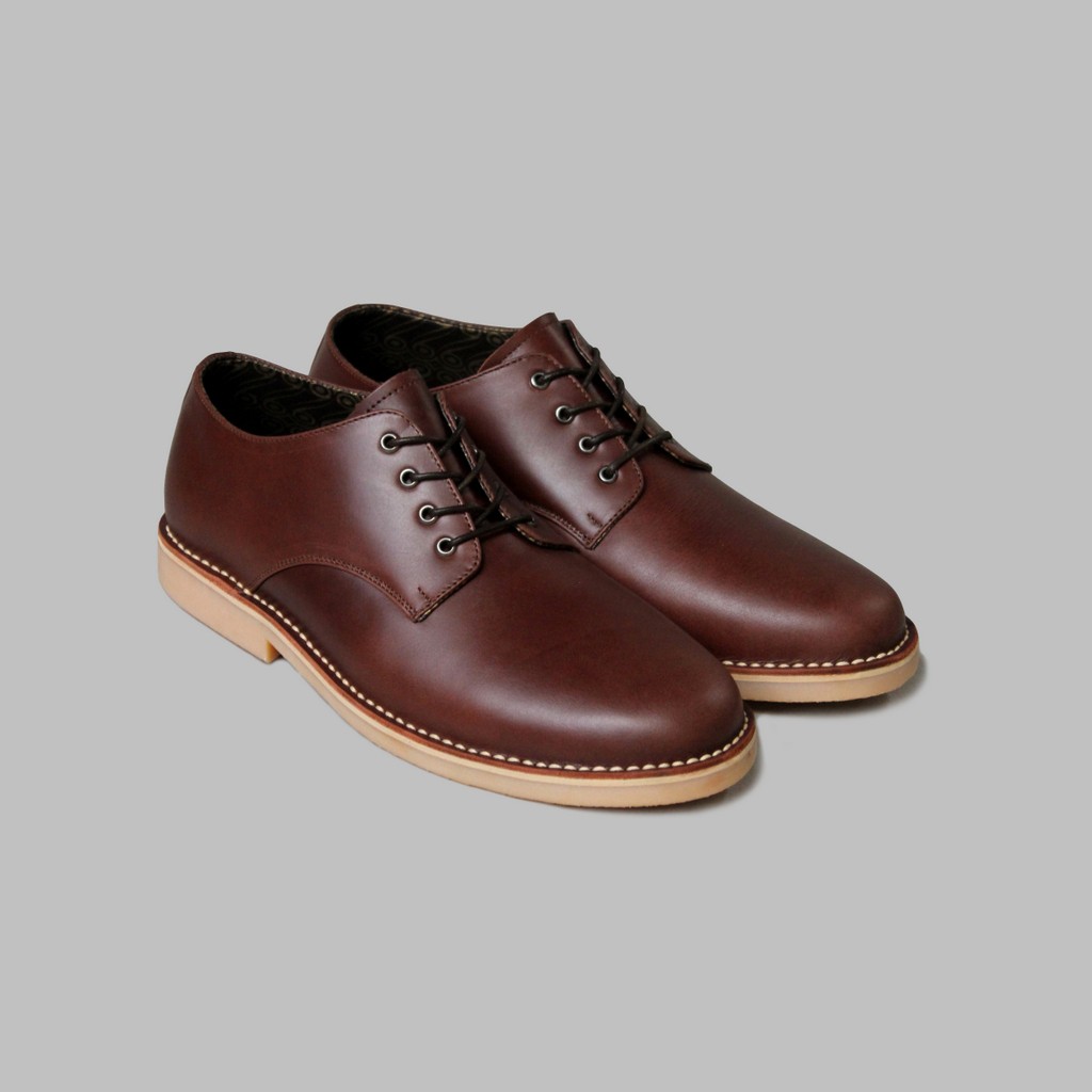 ARTAP Footwear - Sepatu Kulit Asli Pria - Law Brown