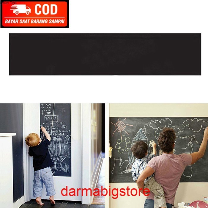 

Stiker Papan Tulis Dinding Tempel Flexible 200x45 Stiker Dinding