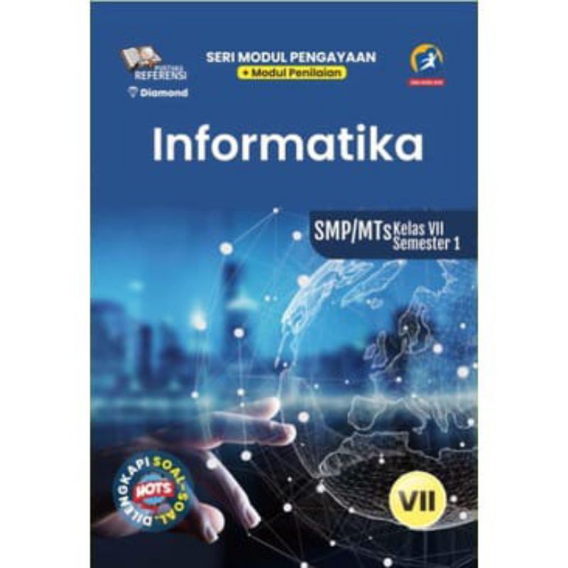 0BUKU ORI...LKS INFORMATIKA SMP Kelas 7, 8 ,9 Semester 1 - Seri Modul Penilaian Dan