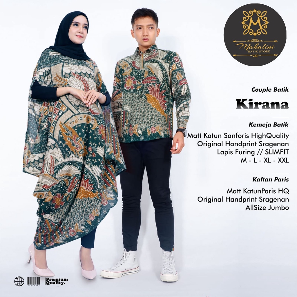Couple Kirana by Mahalini | 160520 | Couple Batik Primisima