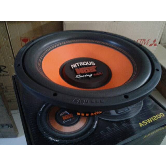 SPEAKER SUBWOOFER 12 Inch ADS NITROUS NOS 1000W BASS SUPER MENGLEGAR