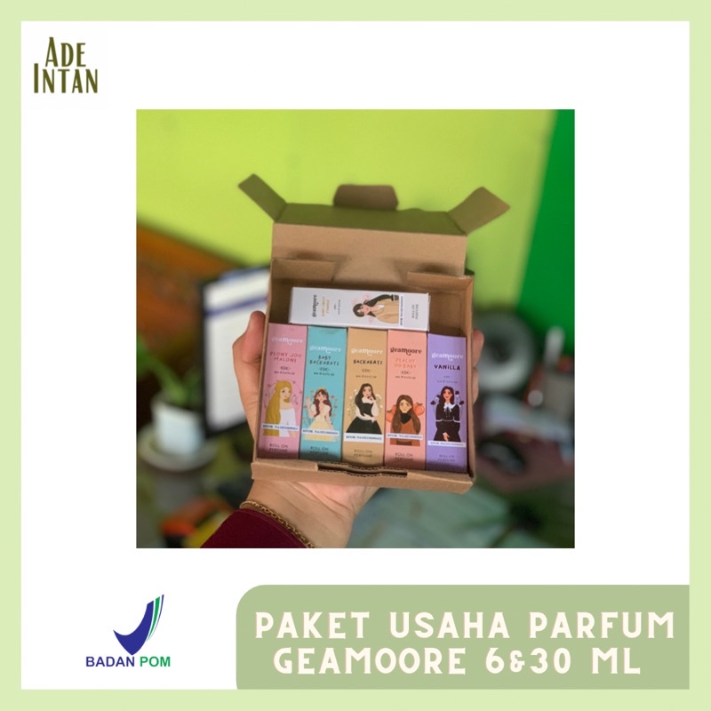PAKET USAHA INSPIRED PARFUM GEAMOORE 6&30ML