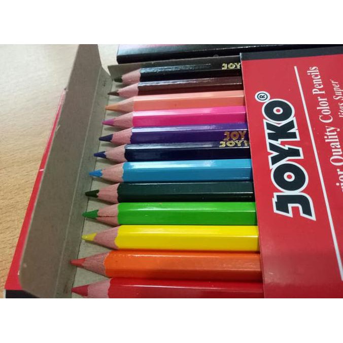 

Sale!! Grosir!!! Pensil Warna 12 Joyko Besar Terbaru