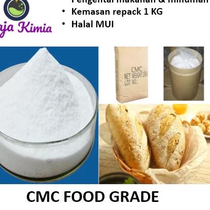 

[KODE PRODUK 6RNFH8862] CMC / Carboxy Methyl Cellulose / Pengental Makanan - 500 Gram atau 1 KG