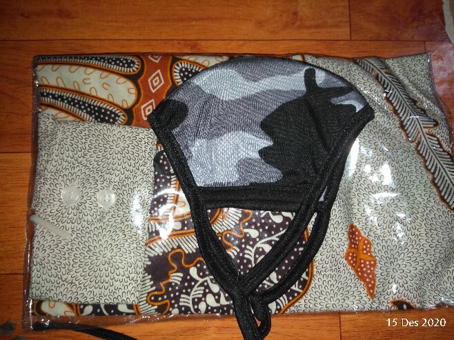 Cbl1124 Kemeja Batik Pria Slim Fit Lengan Panjang Colindion