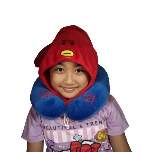 BANTAL LEHER TOPI BANTAL CAMPING TRAVEL HALUS LEMBUT